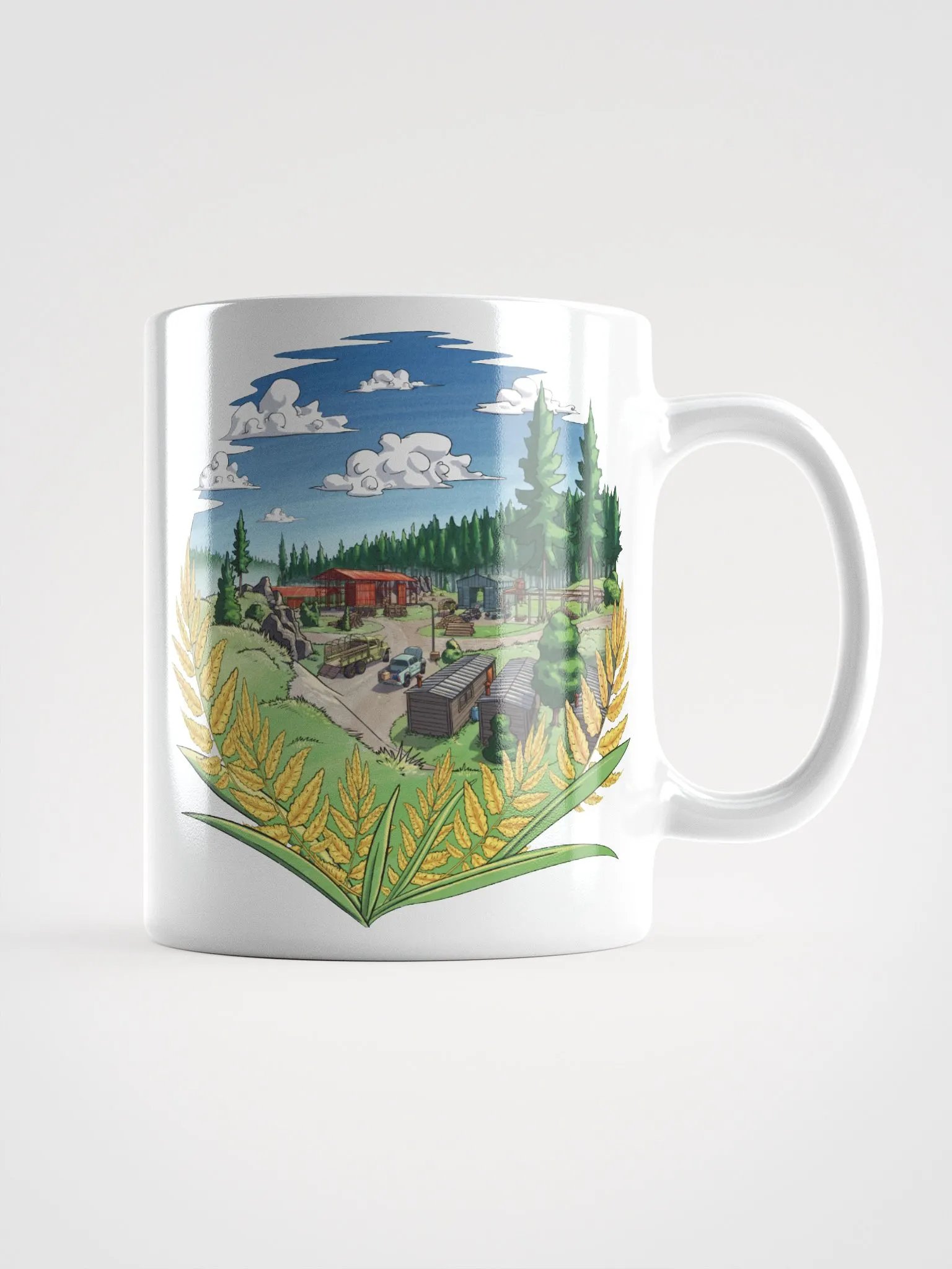 Tarkov Sawmill Mug product image (1)