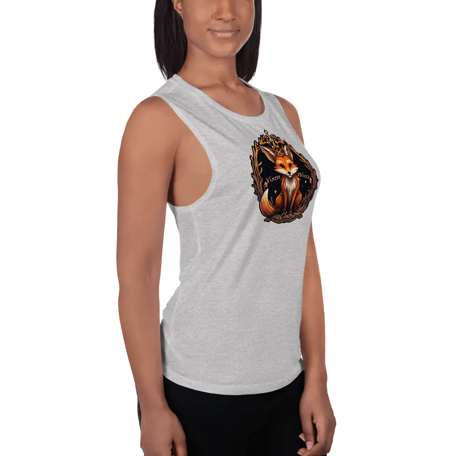 Vixen Wives Club Royal Vixen flowy muscle tank top. product image (15)