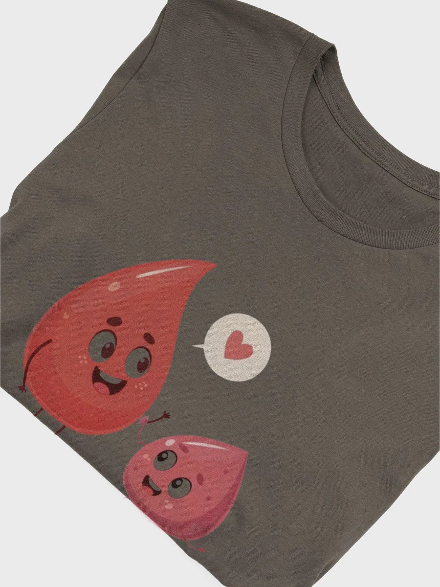 Cheerful Blood Drops Cartoon T-Shirt product image (53)