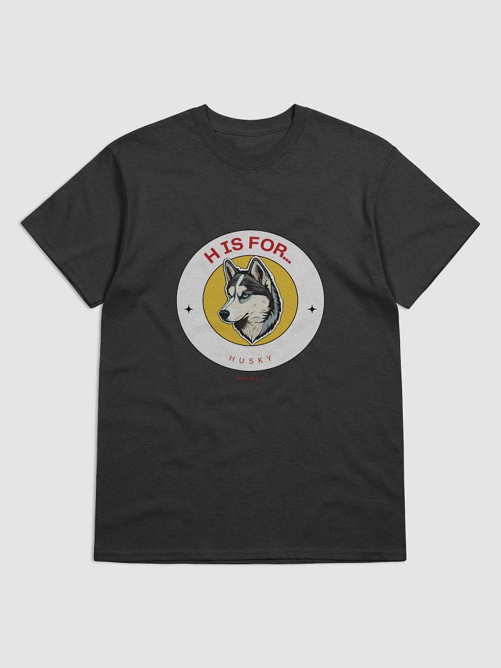 Husky Head Circle Graphic Tee product image (1)