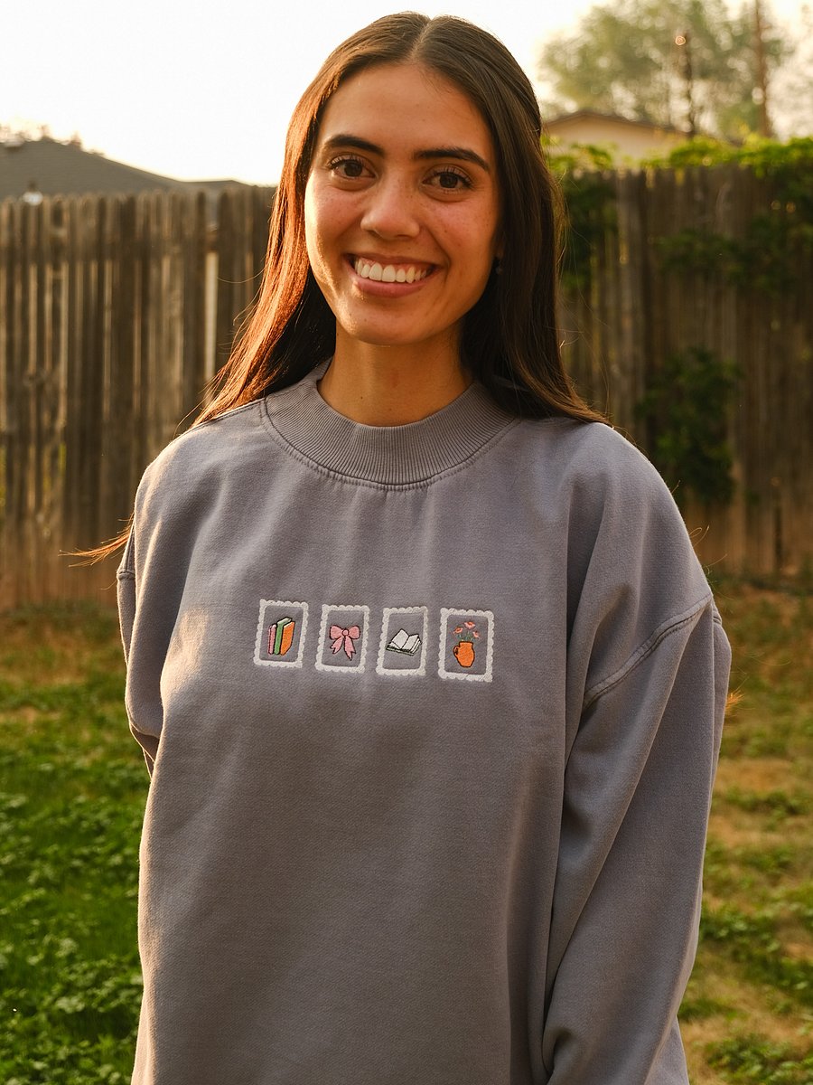 Bookish Postage Sweatshirt product image (5)