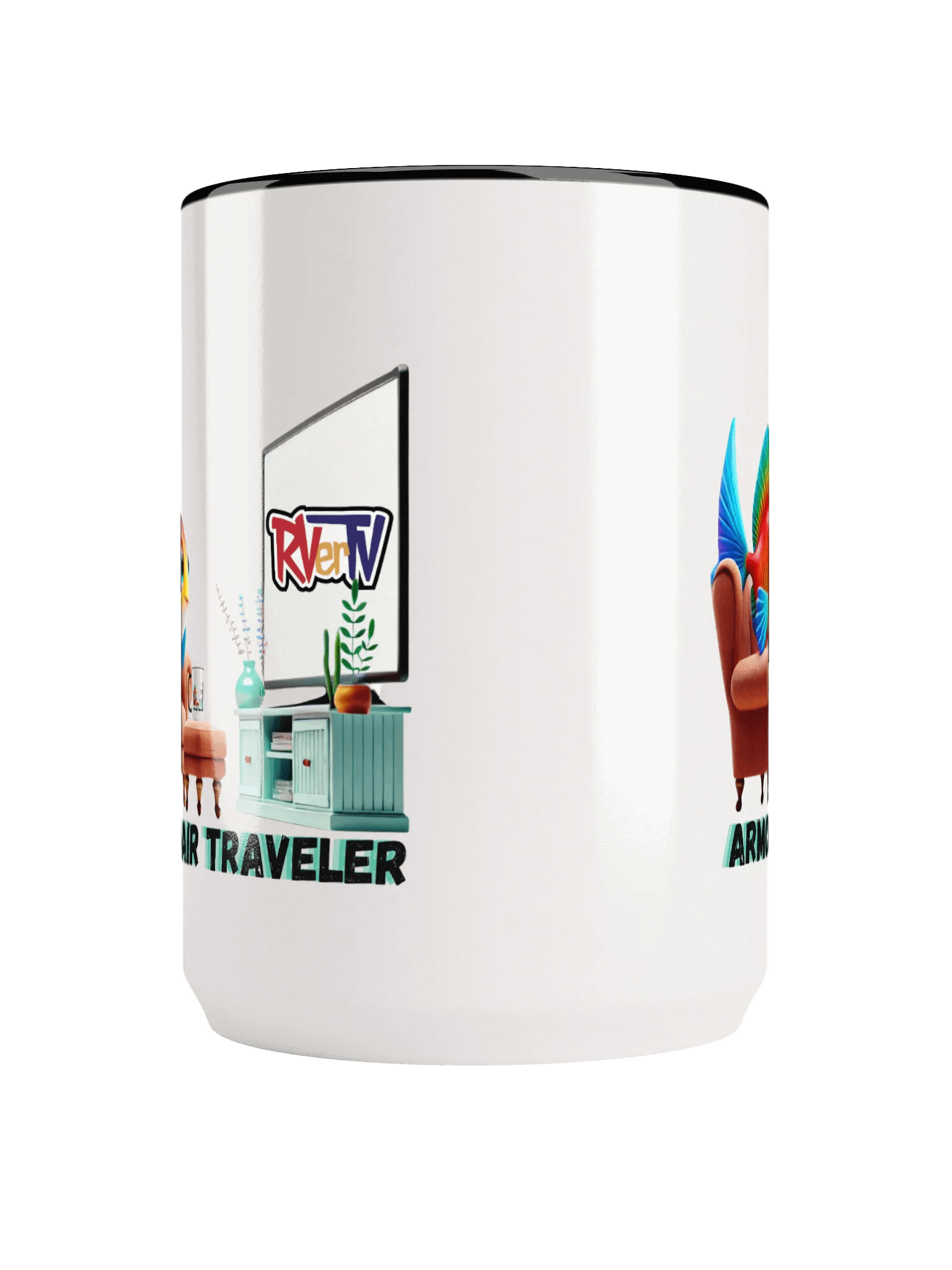 Armchair Traveler Fish - Coffee Mug product image (6)