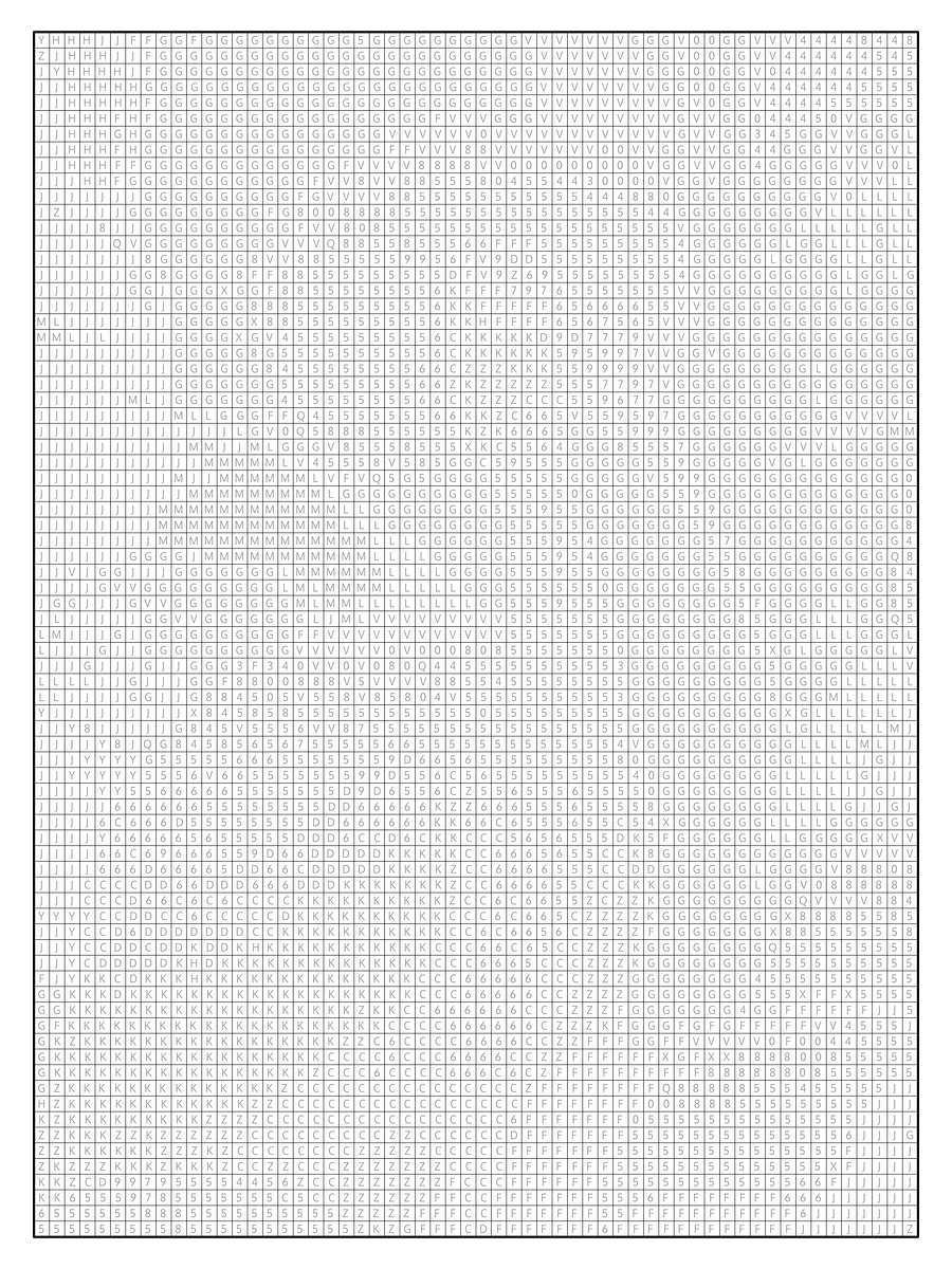 Pixel-Perfect Landschaften Pixel Malbuch nach Zahlen - Druckbares PDF product image (3)