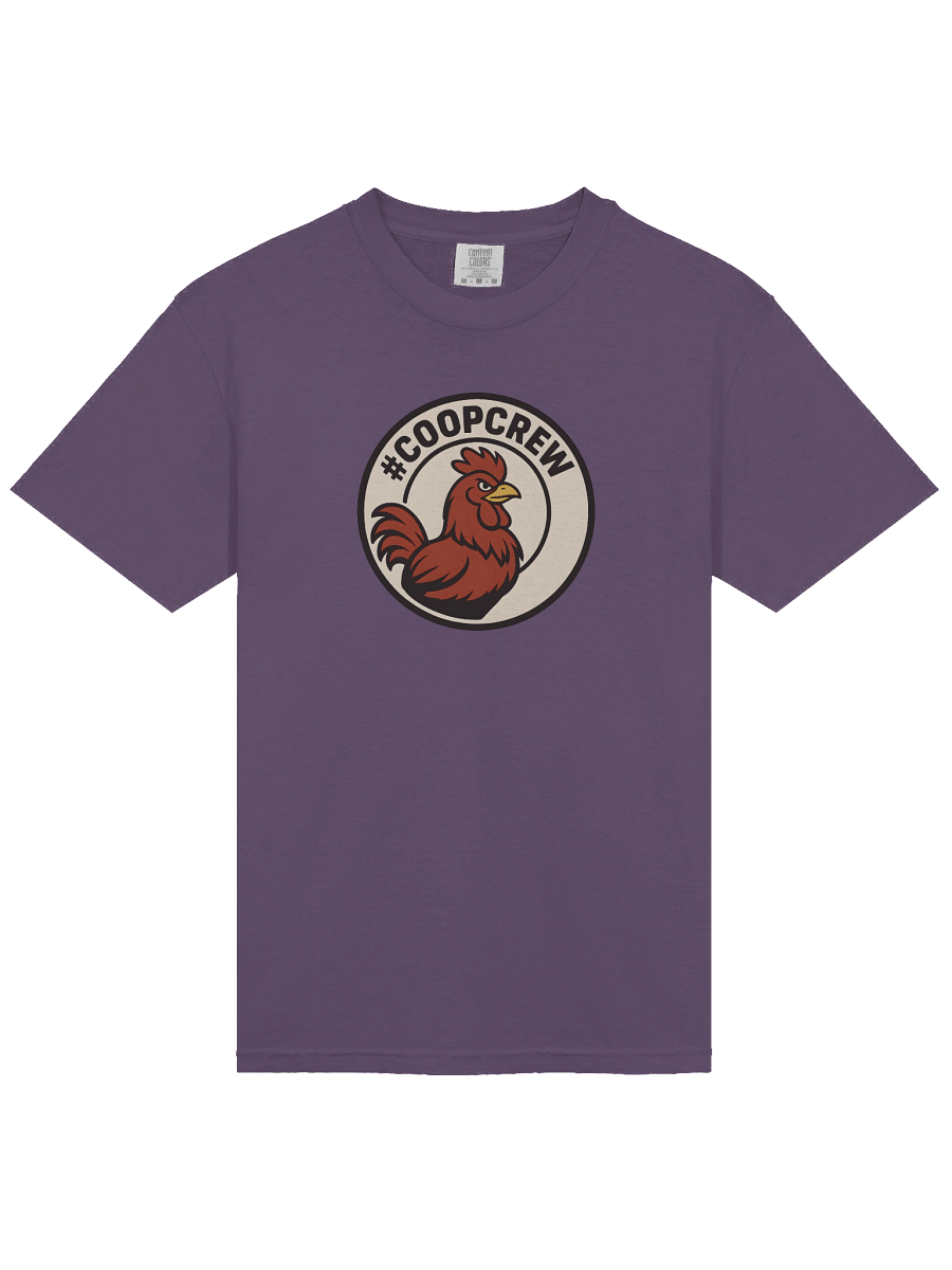 Confident Rooster Circle Logo T-Shirt product image (25)