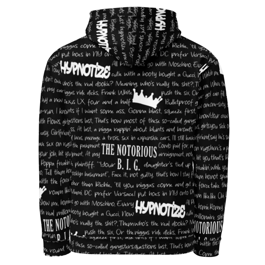 Hypnotize - The Notorious B.I.G. - BLACK - Unisex Hoodie product image (3)
