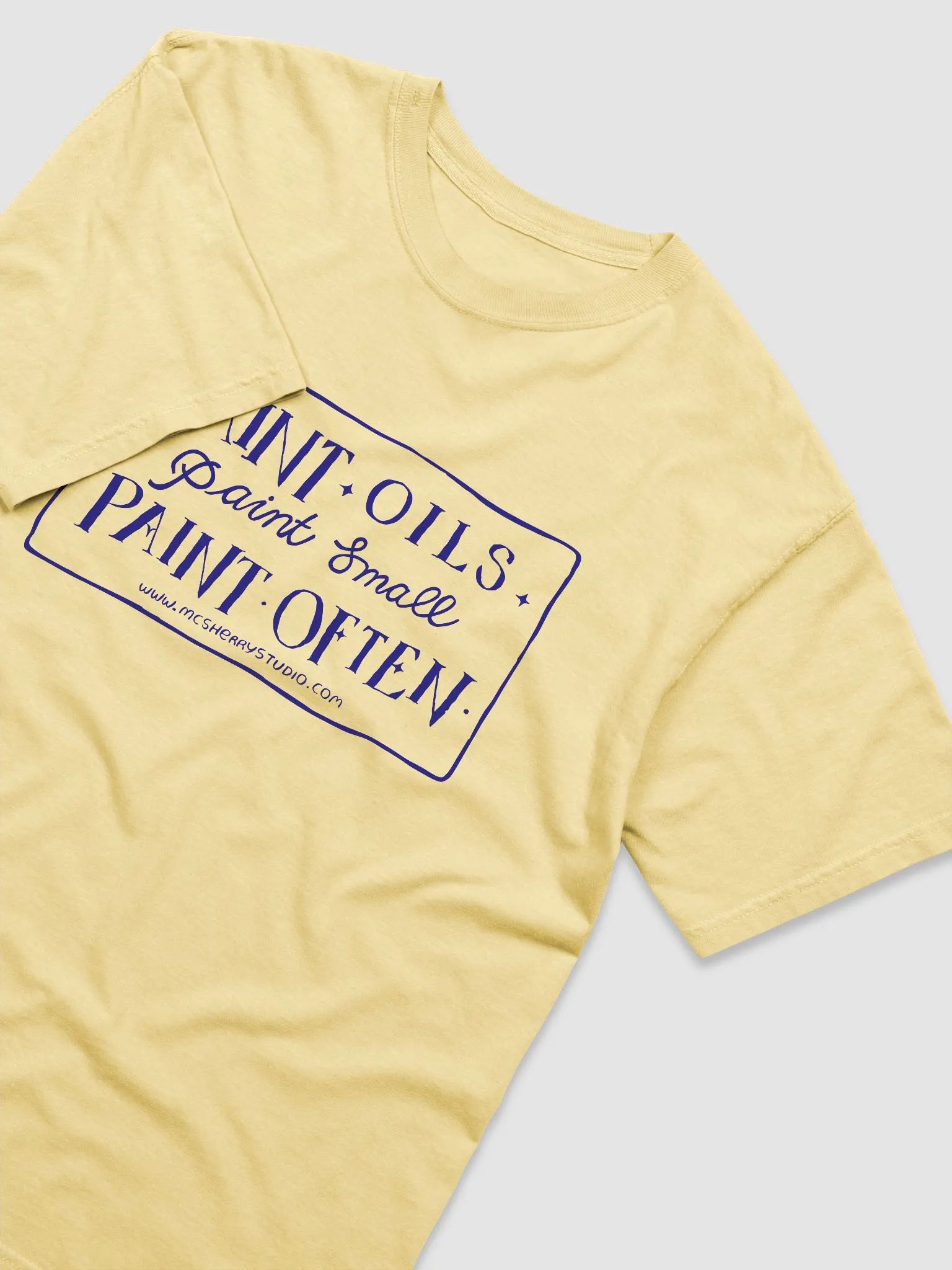 Paint Often POPSCO Heavyweight T-Shirt (Light Colours) product image (3)