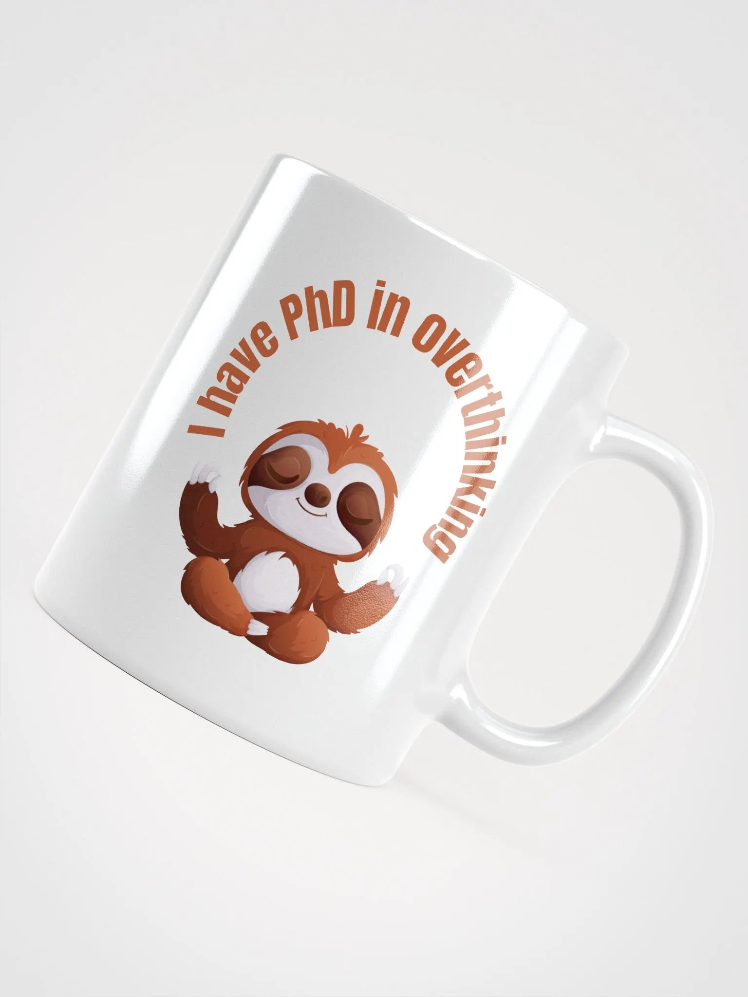 Serenity Sloth Meditation Mug product image (10)