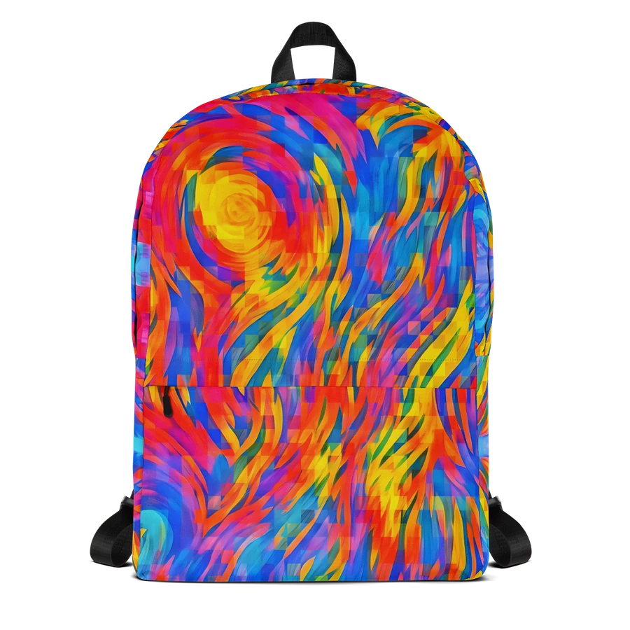 Digital Rainbow Pixels Flow - Backpack product image (3)