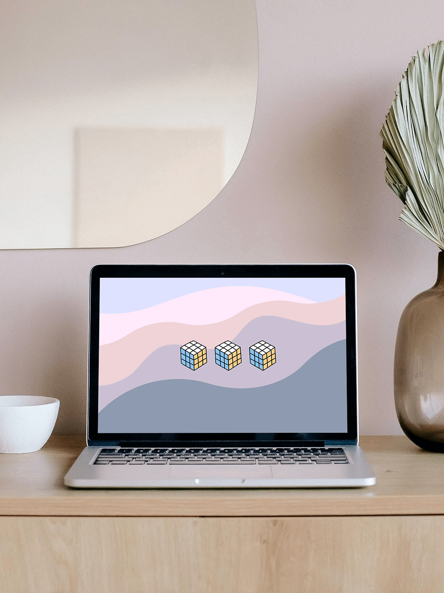 Aesthetic Cubing Desktop Wallpapers! (10 Pack) product image (2)