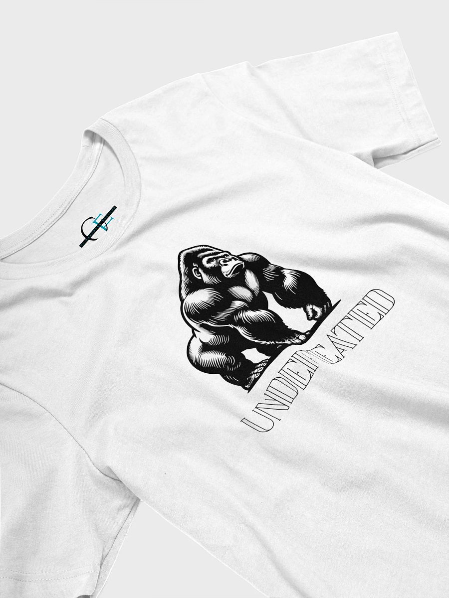 Undefeated Gorilla Tee | Bella + Canvas Unisex Shirt – Bold Power & Alpha Energy product image (19)