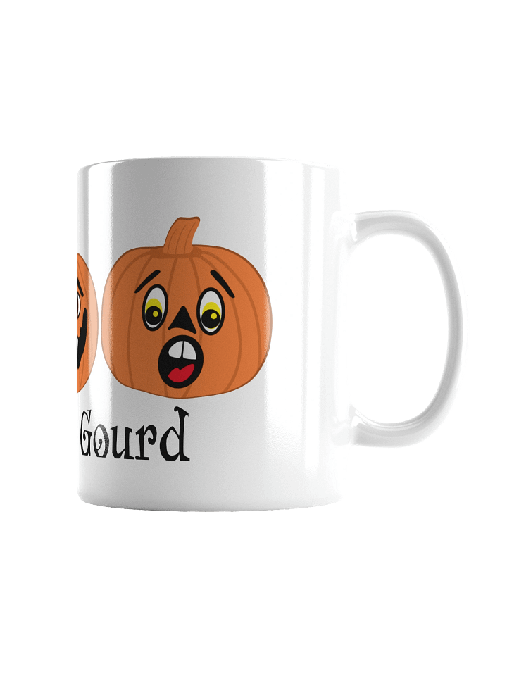 Three's A Gourd™ – Halloween Ceramic Mug product image (1)