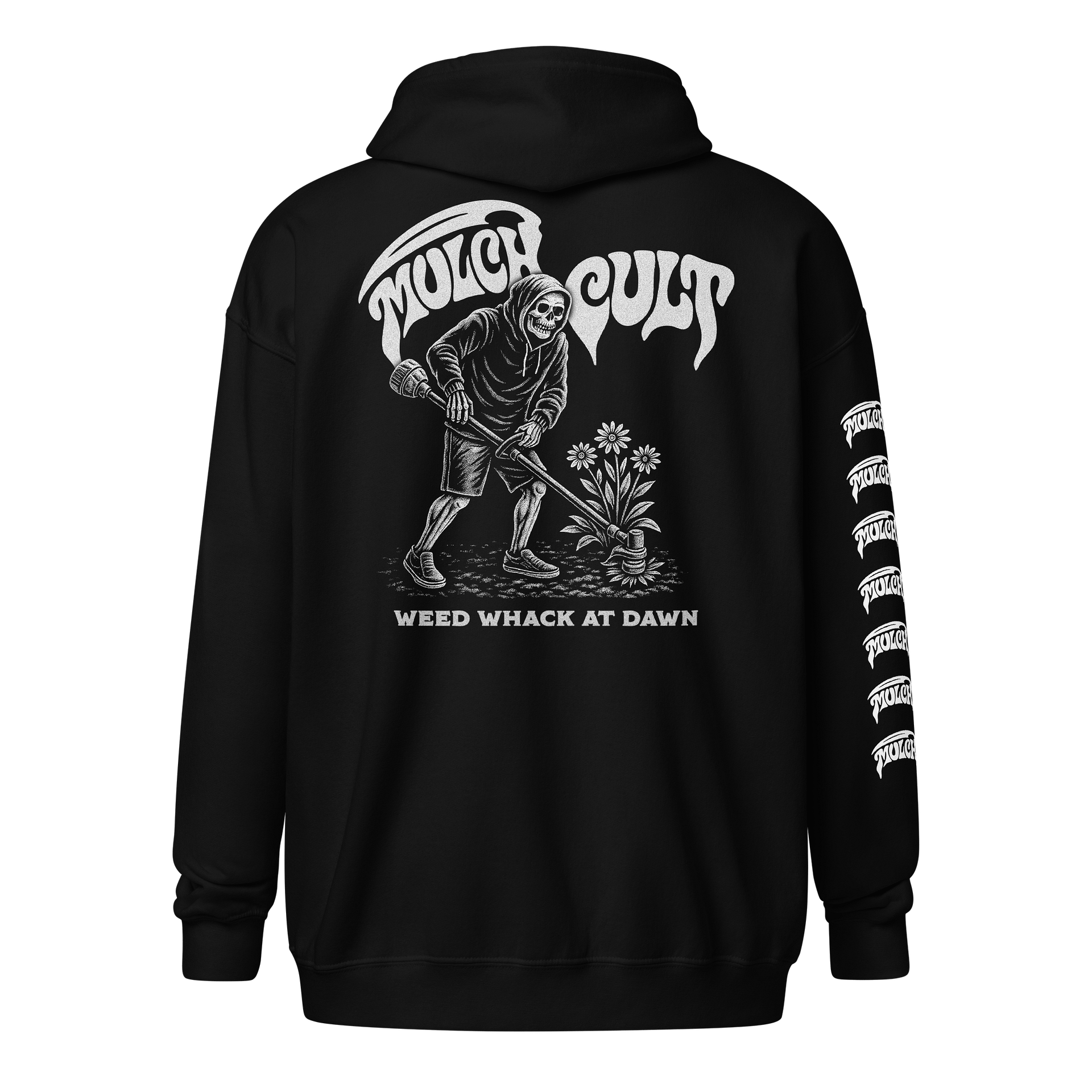 Mulch Cult Weed Whack at Dawn Hoodie product image (1)