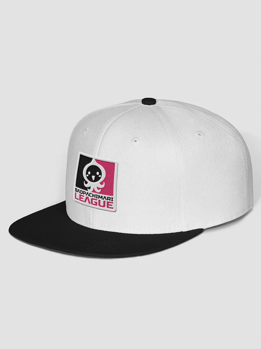 BPL Logo Embroidered Snapback (Black & White) product image (2)