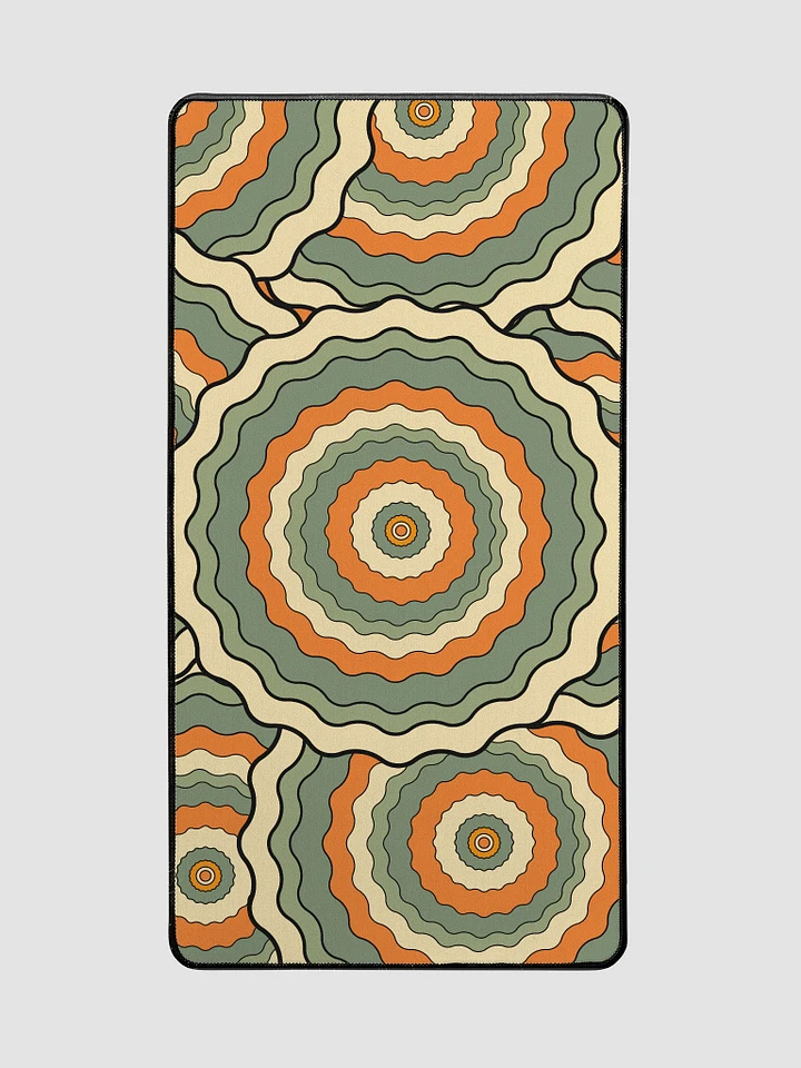 Pumpkin - Waves | L - Desk Mat product image (2)