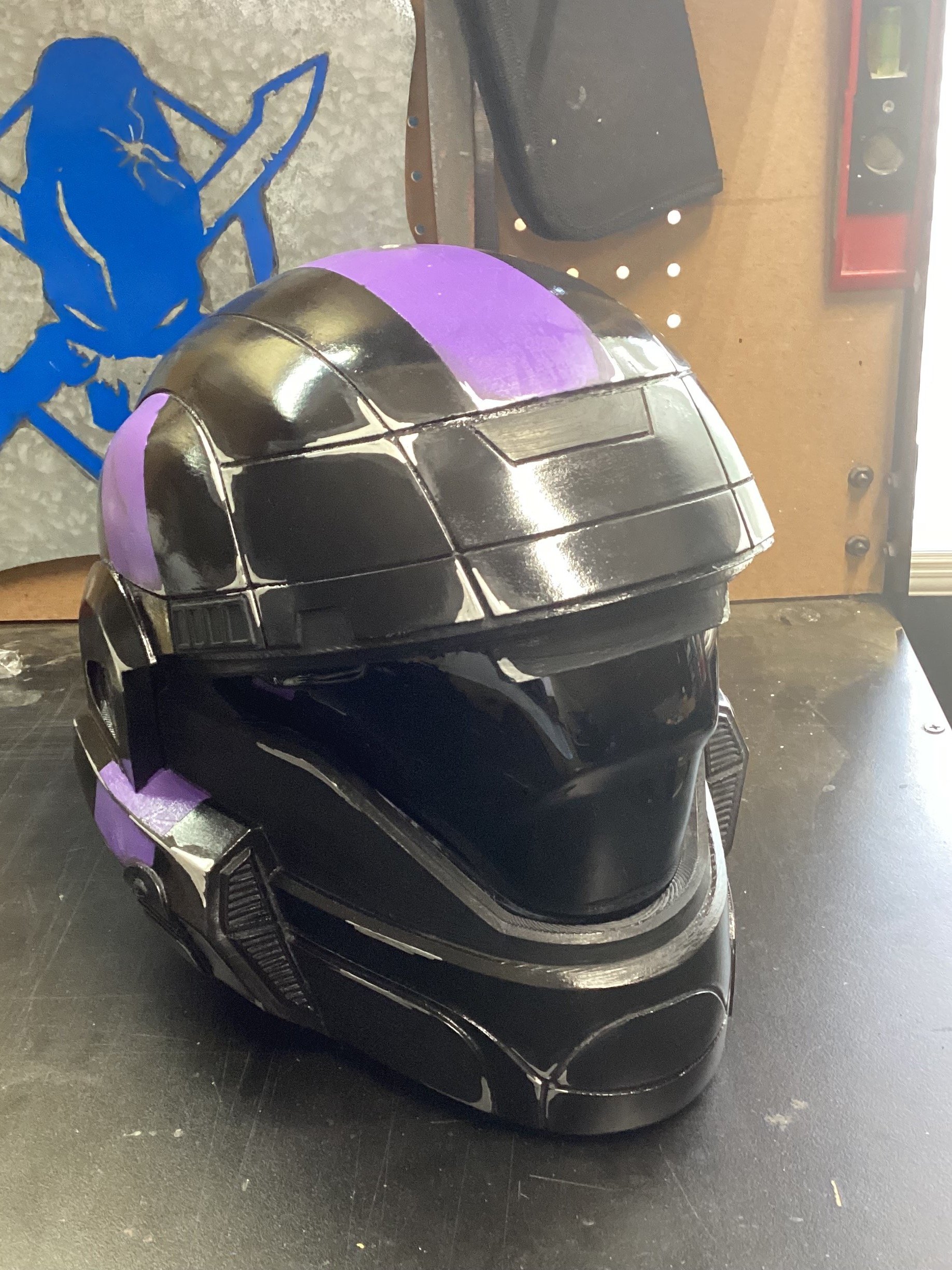 reach odst helmet Life-size 3d printed prop product image (5)