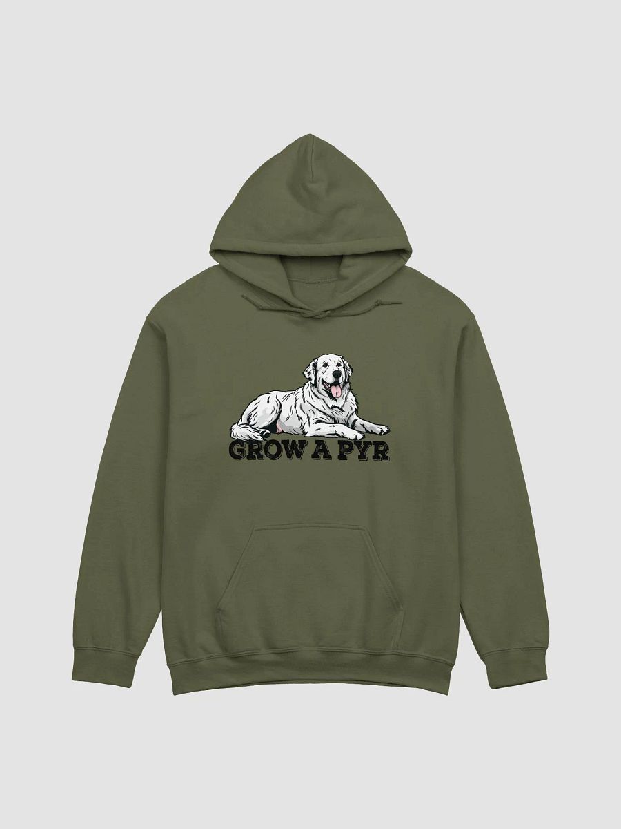 Grow a Pyr Hooded Sweatshirt of a Great Pyrenees | Funny Hoodie for Pyr Paw-rents product image (16)