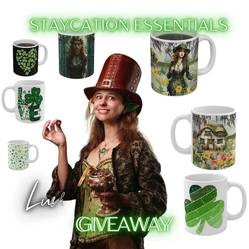 Feeling lucky??

Some will wait on leprechauns. Others will make their own luck. Stop on over to Ann Malley Staycation Essent...