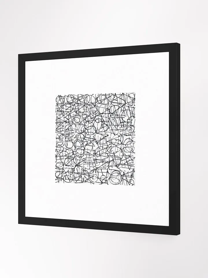 No Rockin' Angel Print Framed product image (2)