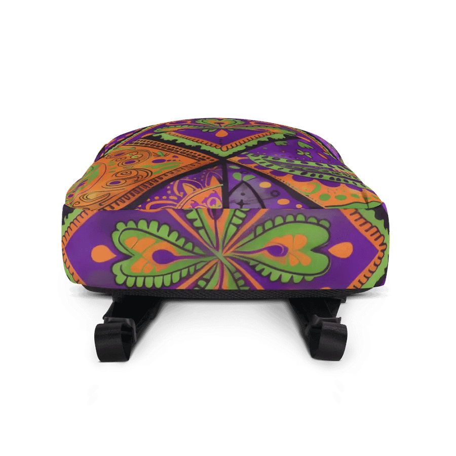 Vivid Mosaic Dreams Backpack product image (6)