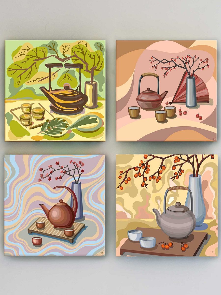 Berries and Brew Canvas Art - Coffee Shop No. 1 product image (3)