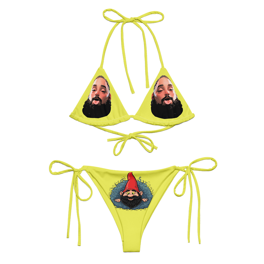 Peeking gnome yellow string "Zuk-kini" product image (1)