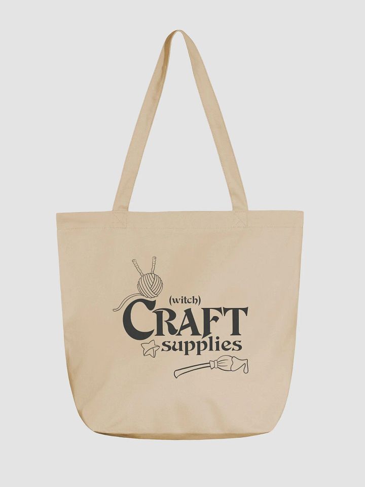 (Witch) Craft Supplies Eco Cotton Tote Bag - Natural product image (1)