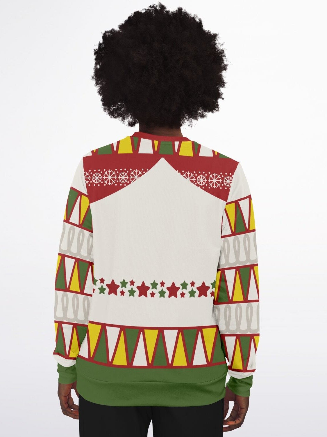 "Oh Look Nobody Gives A Sh*t" Sweatshirt | Sassy Woman Holiday Sweater | Funny Adult Christmas Party Outfit product image (2)