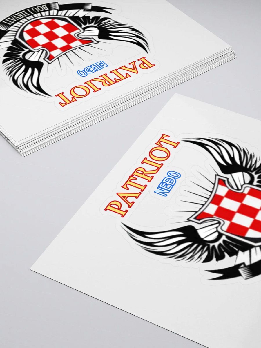 Patriotic Shield Kiss Cut Stickers product image (15)