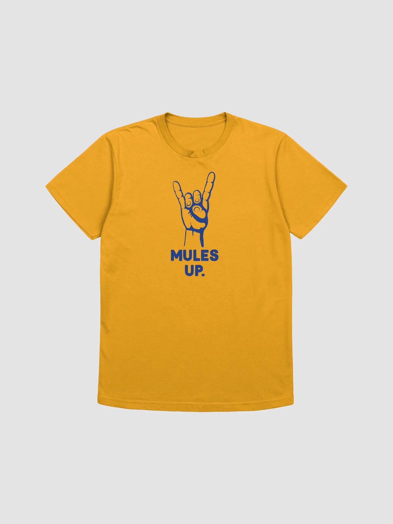 Mules Up Tee on Gold product image (1)