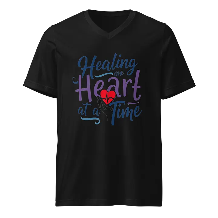 Healing Hearts V-Neck Tee product image (1)