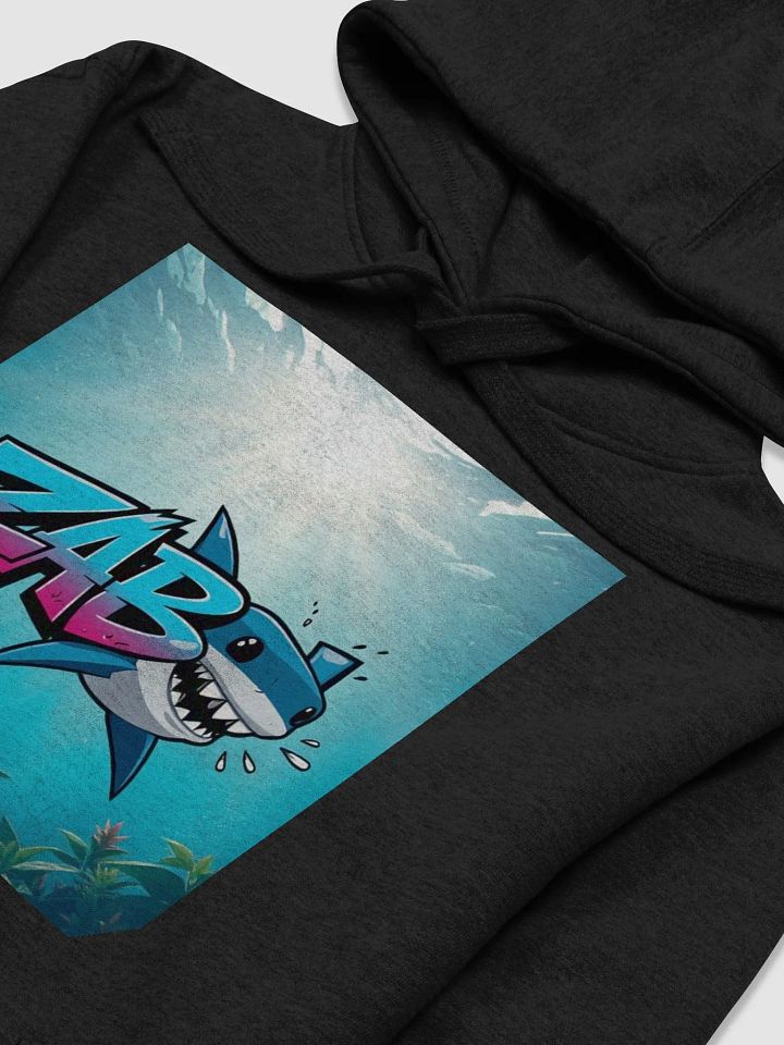 Cheerful Shark Graffiti Unisex Hoodie product image (23)