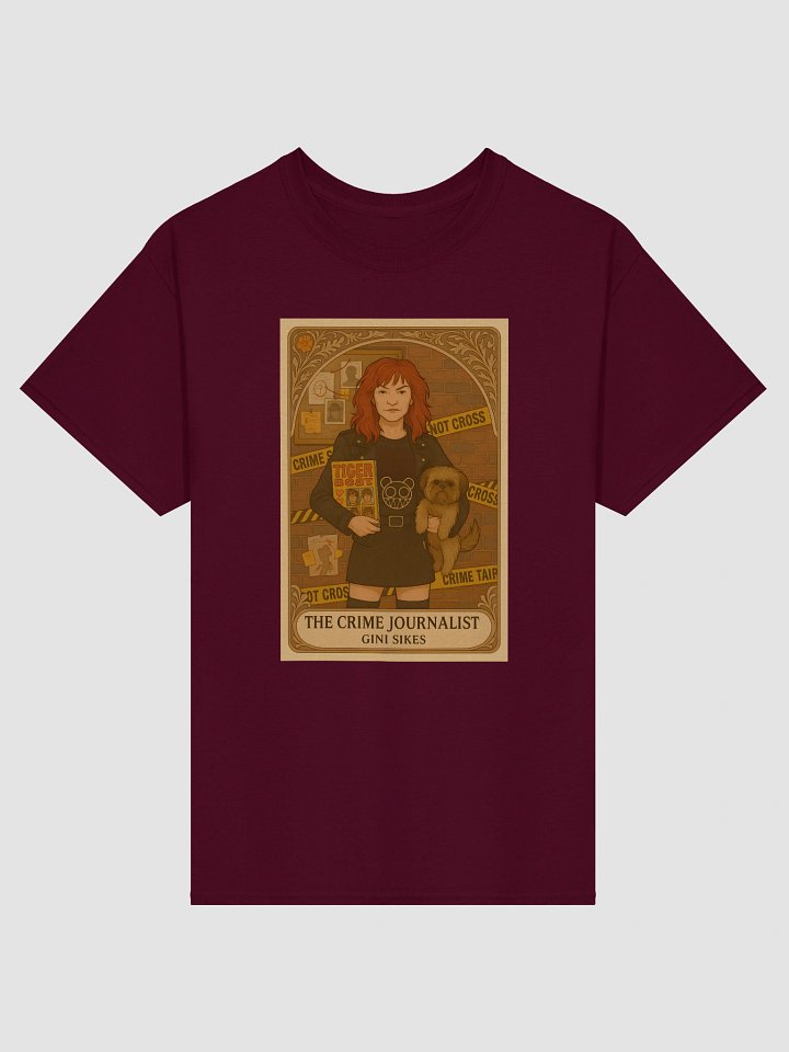 Tarot Card - Gini Sikes - Lunch Therapy on the back - Unisex Ultra Cotton Tee product image (1)