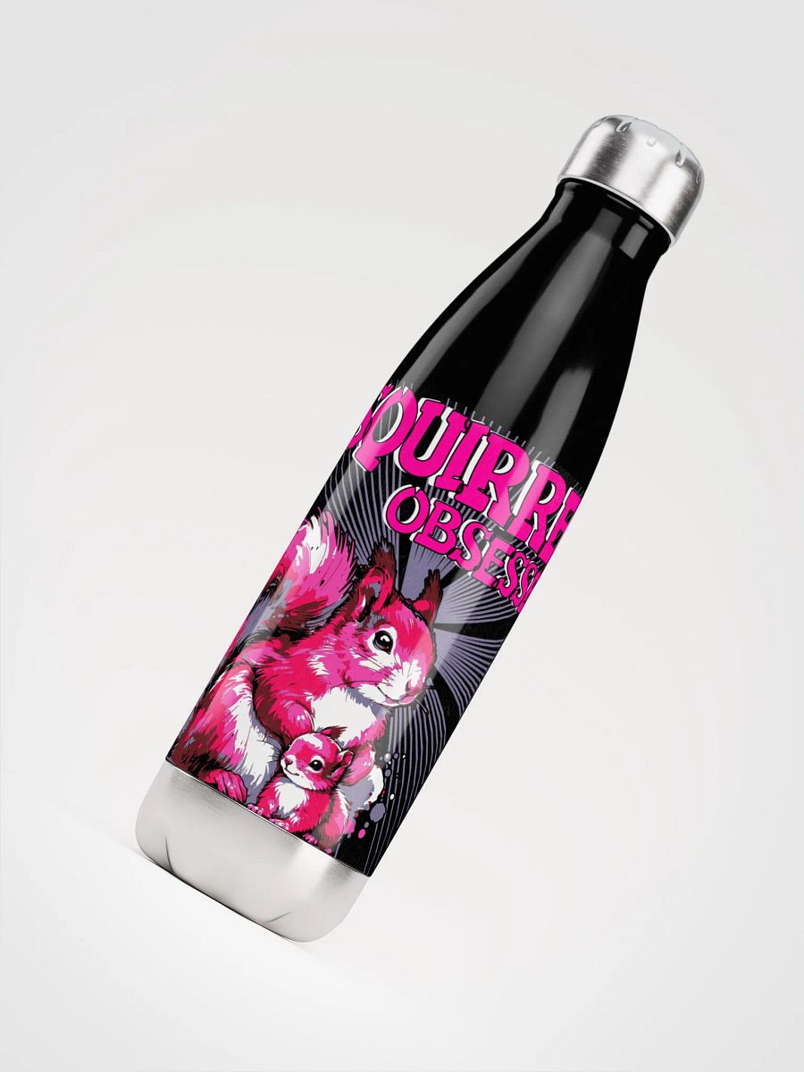 Squirrel Obsessed Stainless Steel Water Bottle product image (4)