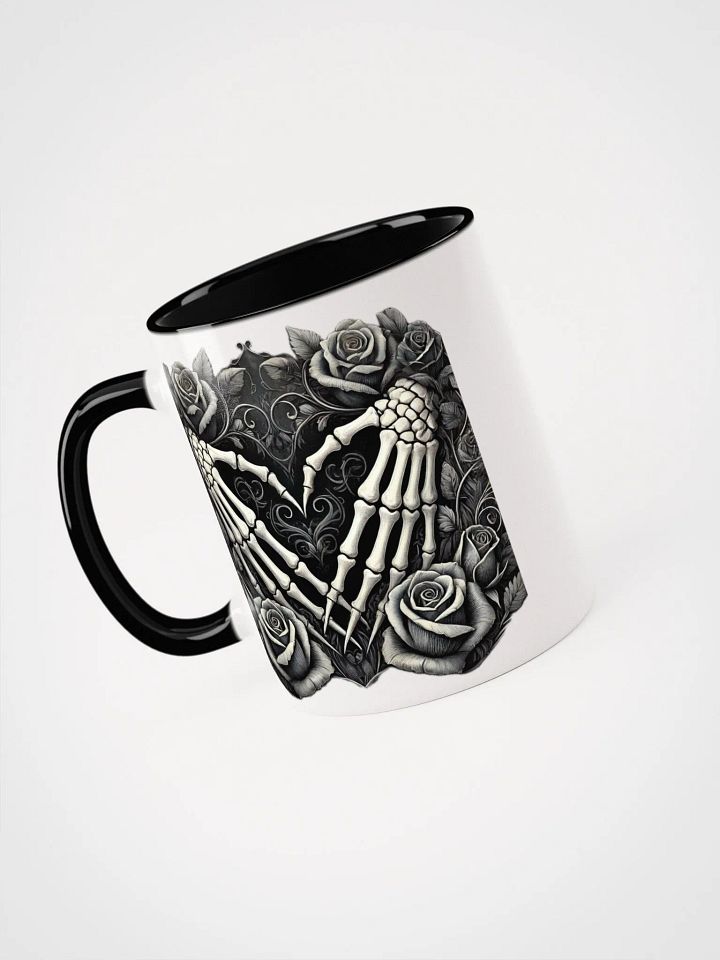 Skeleton Heart & Roses Mug product image (1)