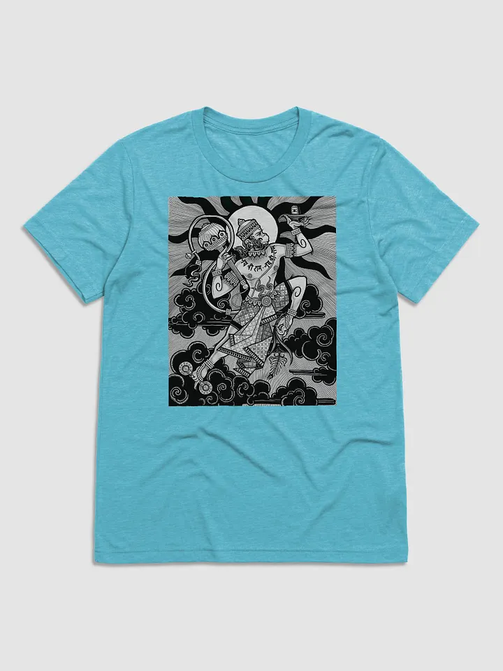 Lord Hanuman Bella+Canvas Triblend Short Sleeve T-Shirt product image (2)