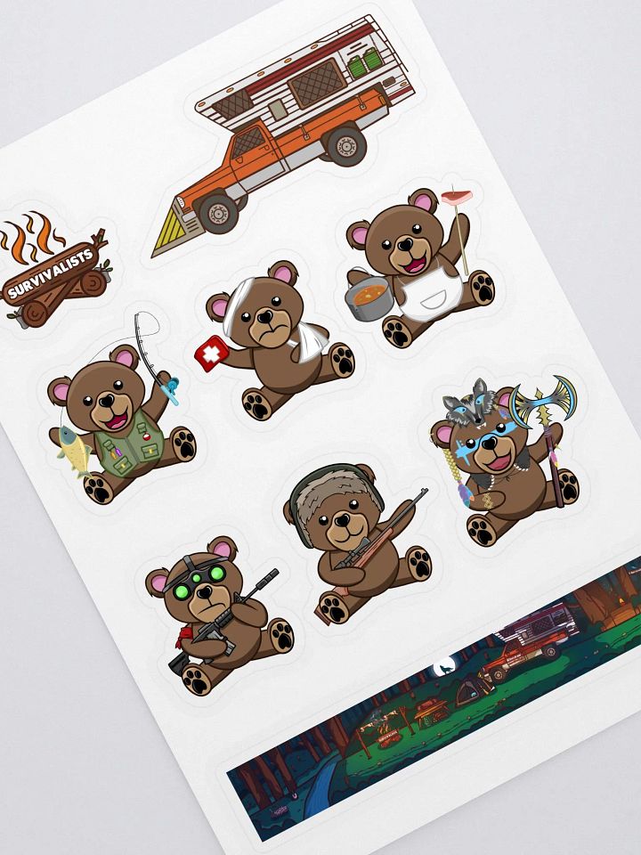 Survivalists Sticker Set product image (1)