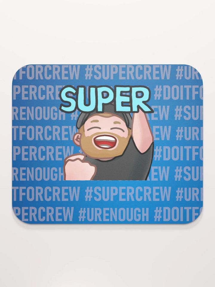 #DOITFORCREW - Standard Mouse Pad - Blue product image (2)