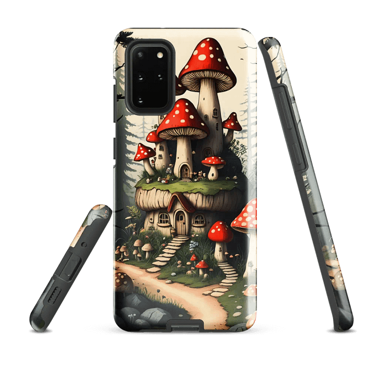 Tough Phone Case for Samsung® - Mushroom Fairy Villa product image (2)