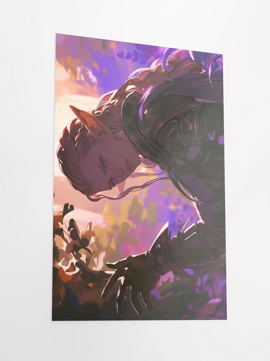 Elven Warrior Motion Matte Poster product image (2)