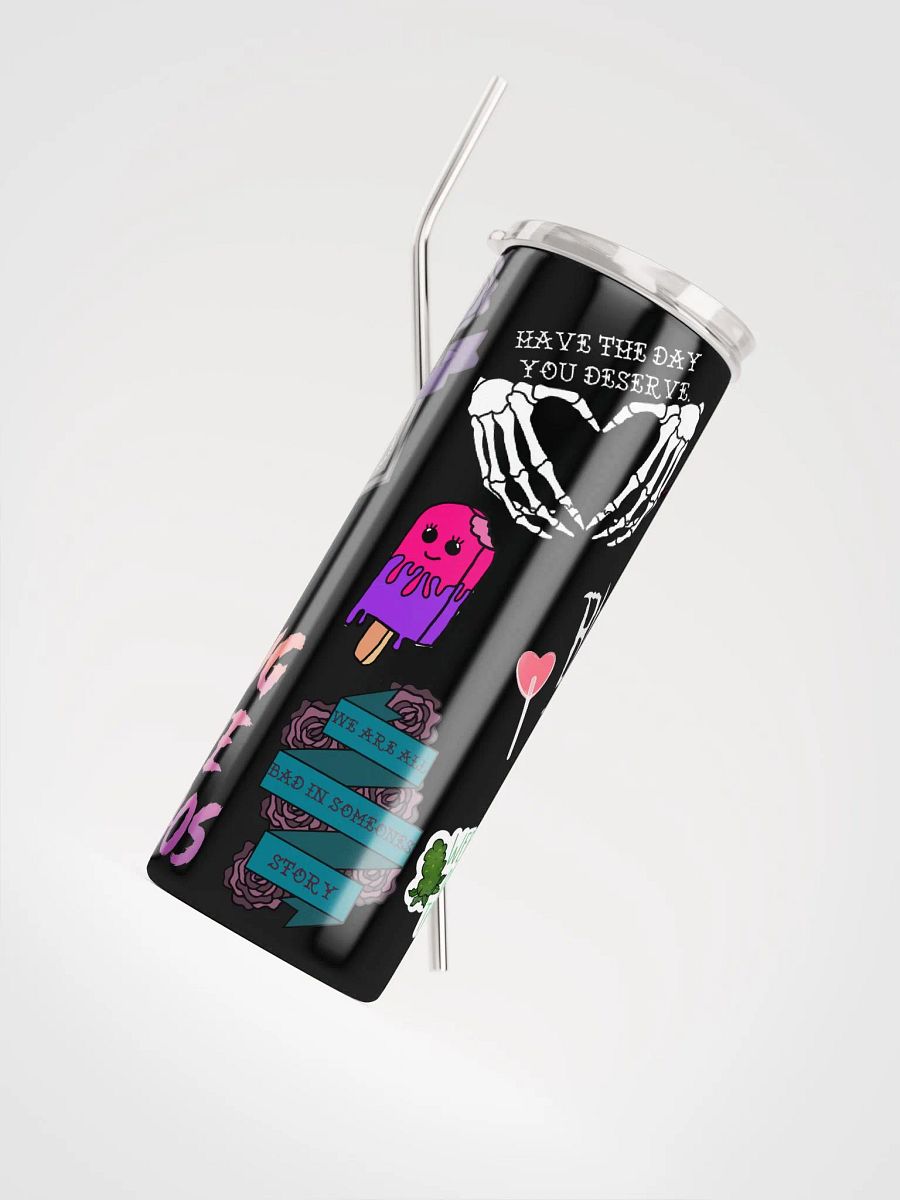 Chaos Art Sticker Bomb Tumbler product image (4)