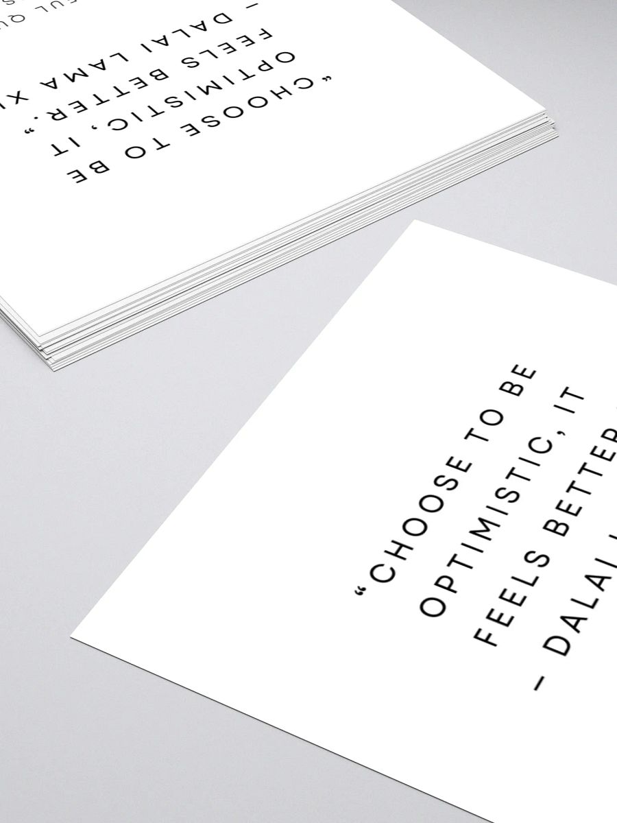 Optimistic Vibes Kiss Cut Stickers product image (8)