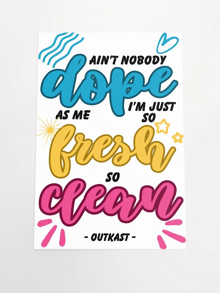 SO FRESH POSTER product image (1)