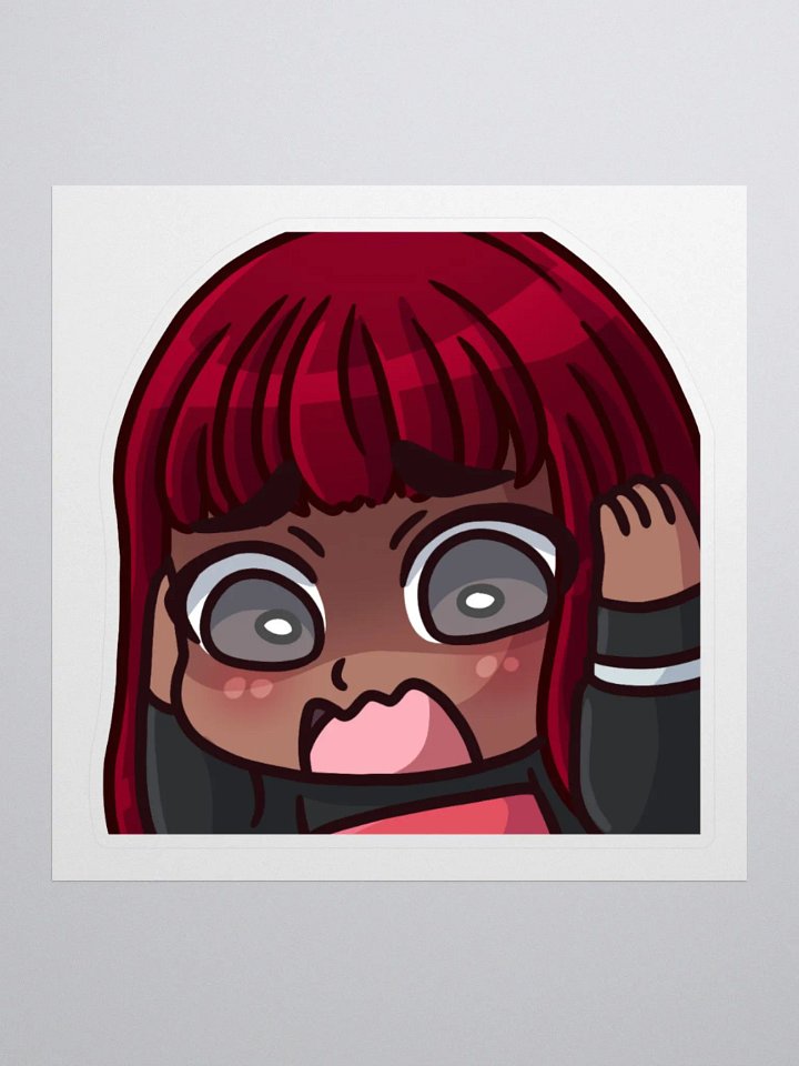 TweedleLiras Not Like This kisscut sticker product image (1)