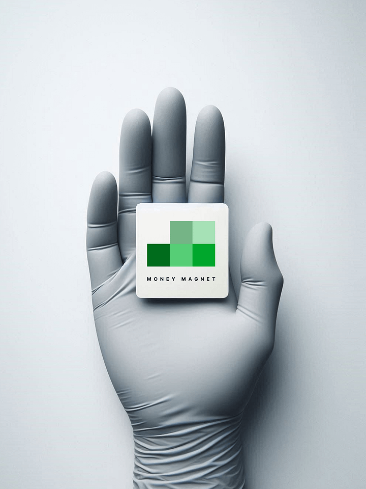 Money Magnet Sticker product image (1)