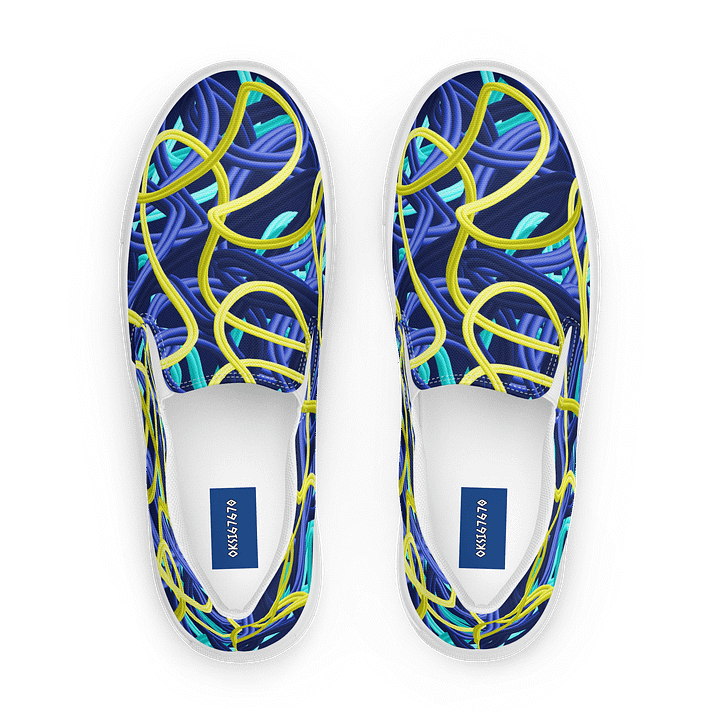 Chaos Knot Men's Slip-On Shoes product image (1)