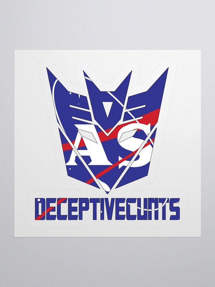 NASA - Deceptivecunts - Kiss Cut Stickers product image (2)