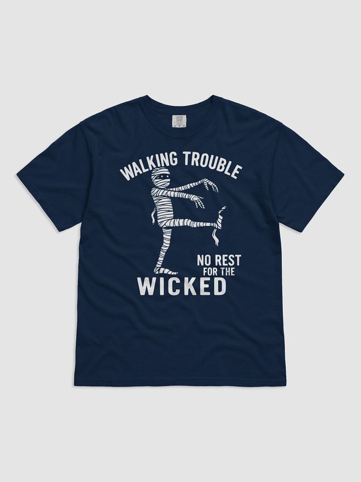 Walking Trouble Zombie Graphic Tee product image (10)