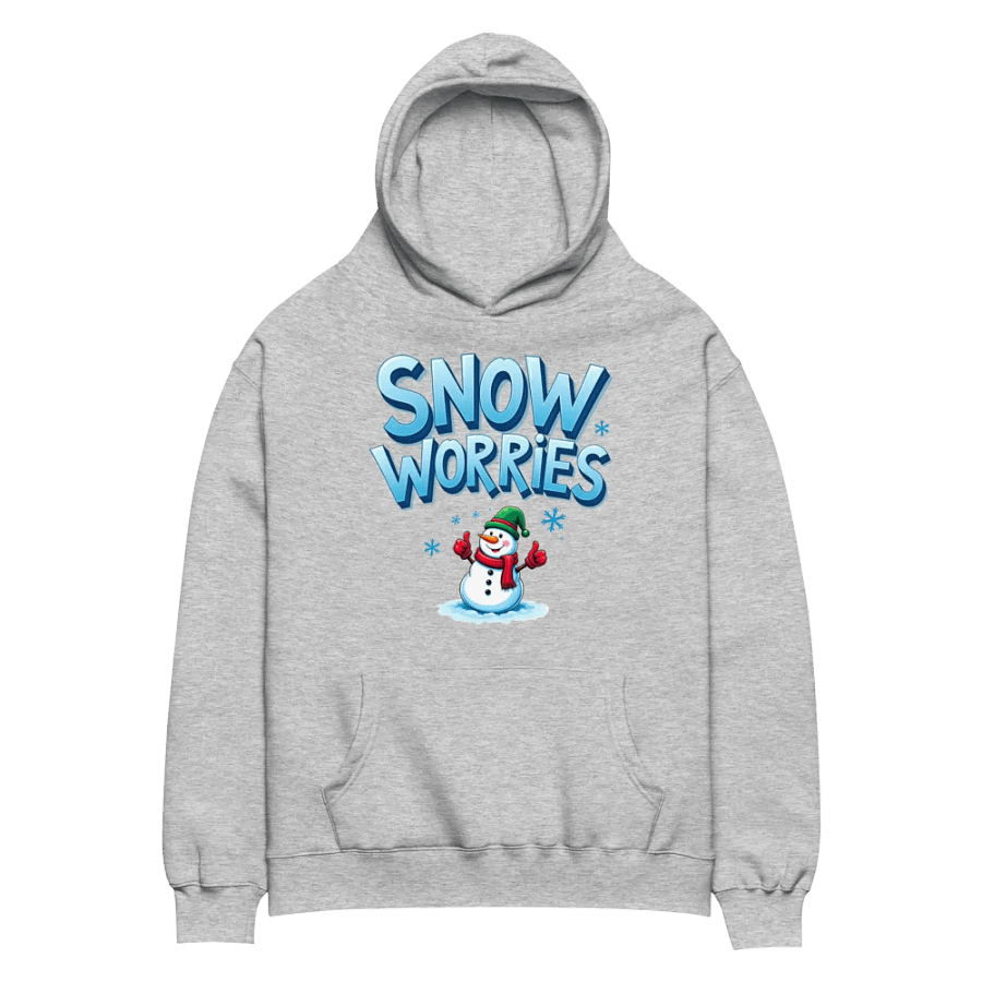 Snow Worries Unisex Premium Hoodie product image (2)