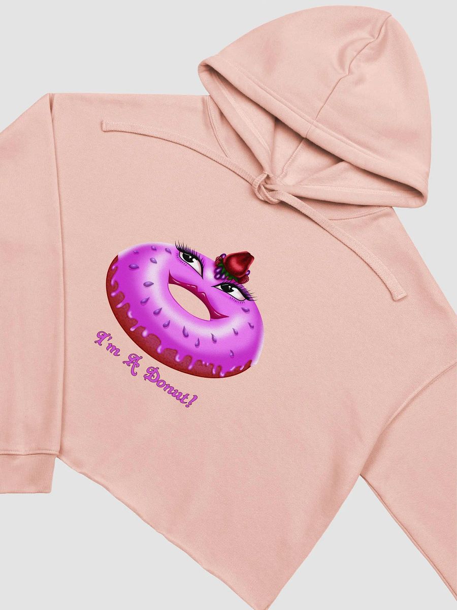 I'm A Donut Girl Crop Hoodie product image (27)