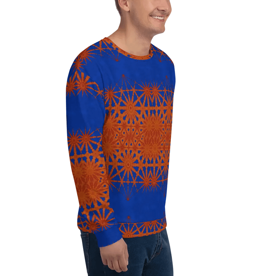 Abstract Two Tone Unisex Sweatshirt product image (10)